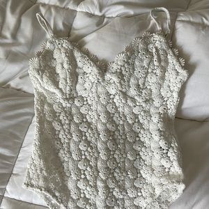 Lace body suit